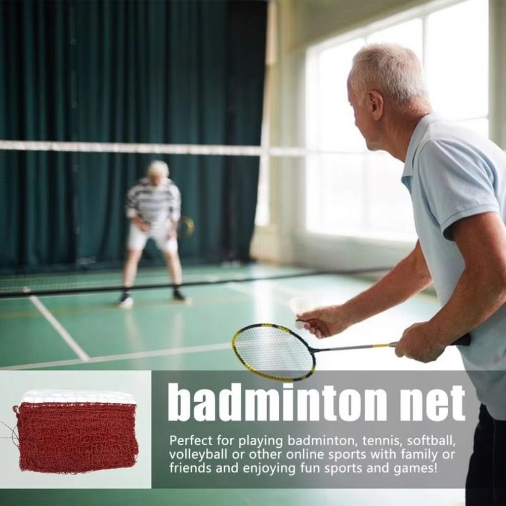 Badminton Netting - Jaring Badminton standar, jaring tenis lipat