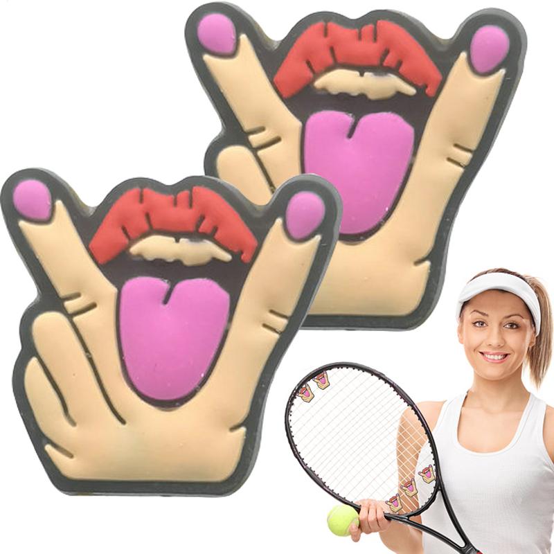 Raket tenis kartun, 2 buah per - Racket Vibration Dampener ulasan dan harga