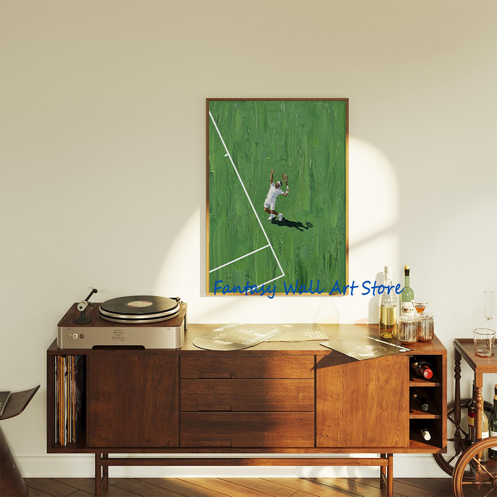 Poster Tenis Juara Dunia Legen - Badminton Poster ulasan dan harga