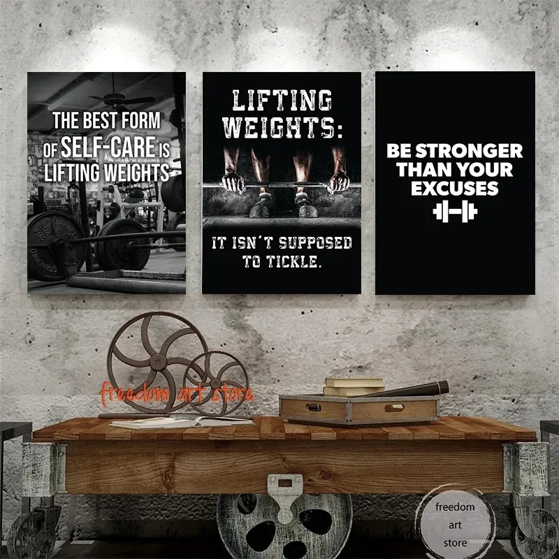 Gym Motivasi Otot Pria Binarag - Badminton Poster ulasan dan harga
