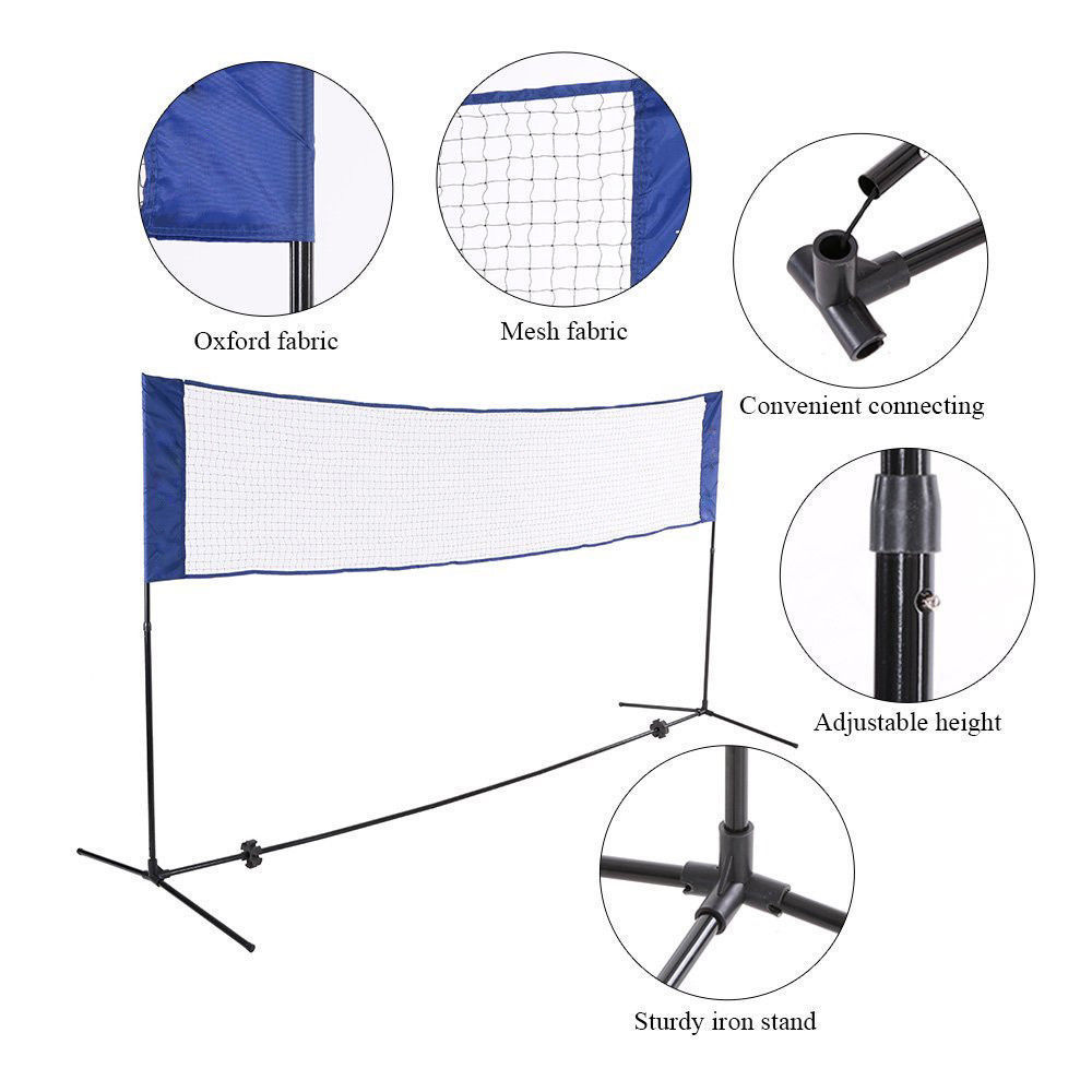 Set Net Badminton Outdoor, Net - Badminton Netting ulasan dan harga