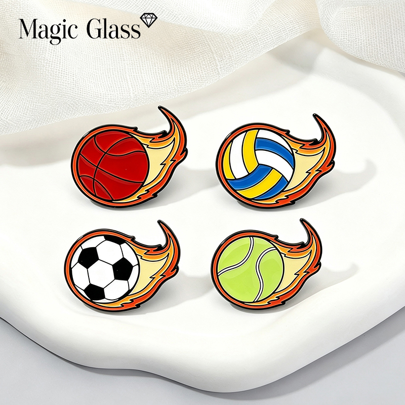 Bros Enamel Kartun Lucu dan Ke - Badminton Icon ulasan dan harga