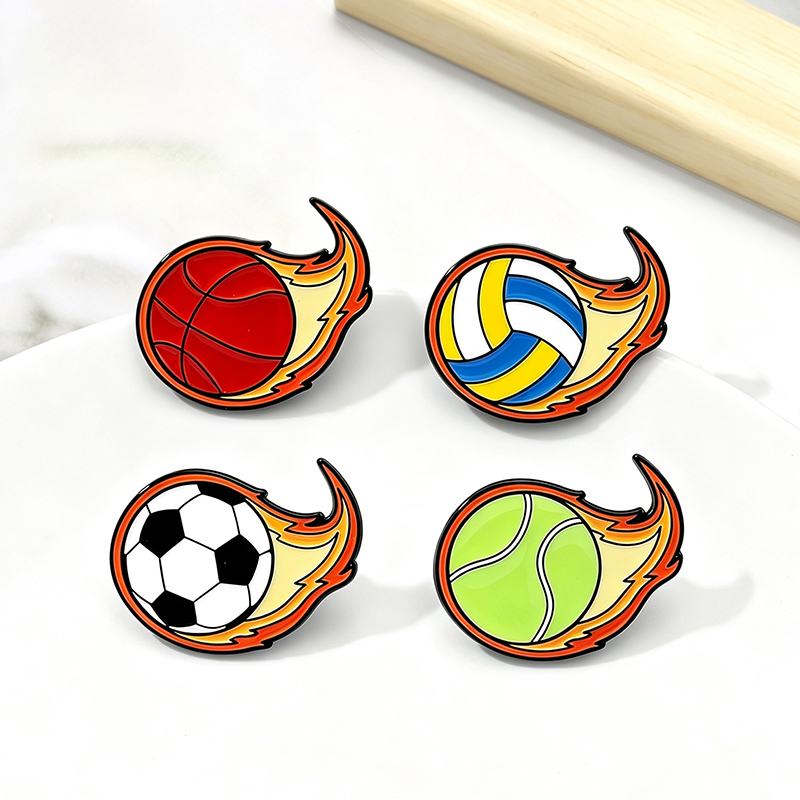 Bros Enamel Kartun Lucu dan Ke - Badminton Icon ulasan dan harga