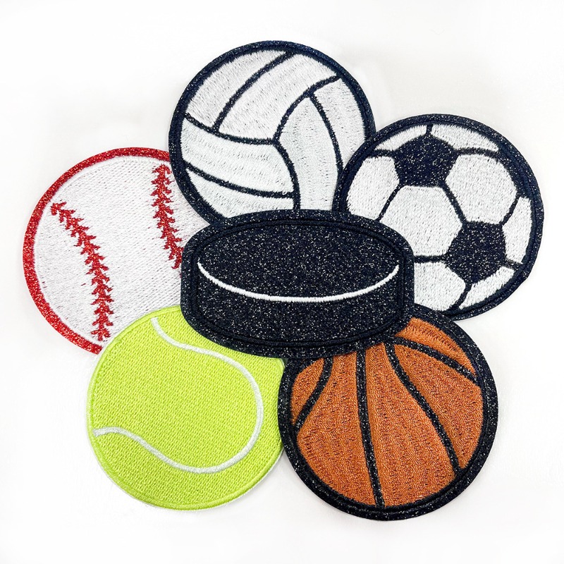 Glitter Olahraga Bisbol Sepak  - Badminton Icon ulasan dan harga